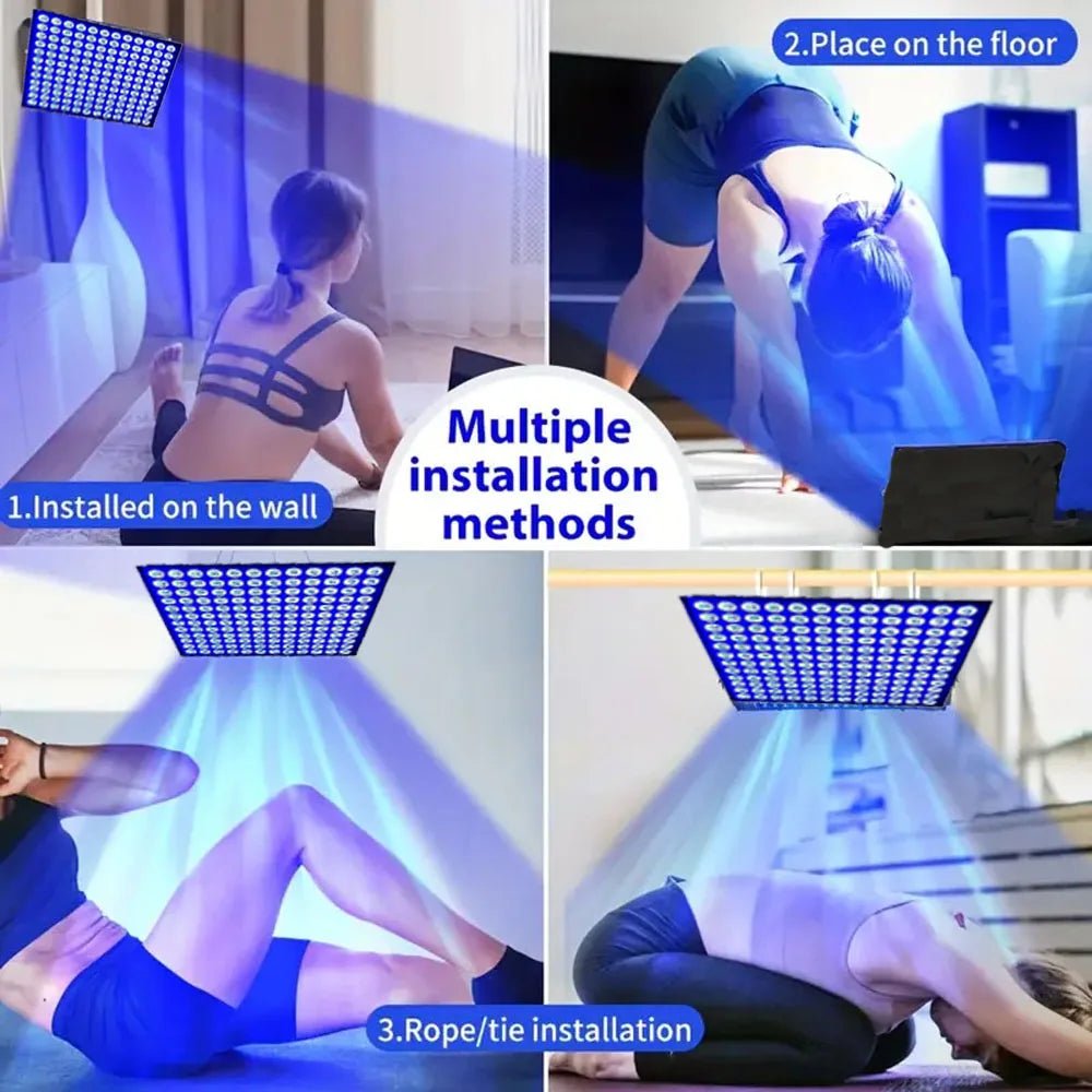 Lámpara LED de luz negra para bronceado, cama solar UV 395nm para belleza y bronceado sin sol