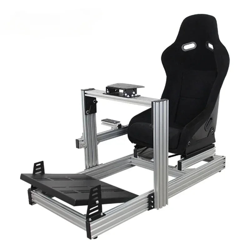 Para simulador de juegos Ps4 Ps5 Xbox one soporte para volante de carreras Chulovs con pantalla de conducción G25 G27 G29