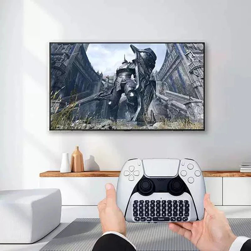 Teclado inalámbrico Bluetooth para controlador PS5 Playstation 5, accesorios de mando, kit de juego para jugadores