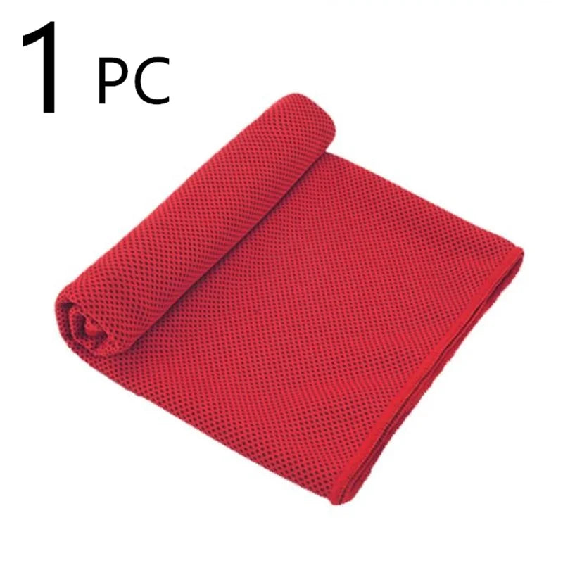 Toalla refrescante de microfibra de alivio instantáneo, toallas frescas, envoltura para el cuello, trapos fríos para deportes, Fitness, Camping, ciclismo y senderismo
