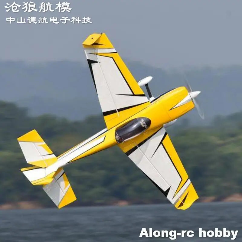 Avión de Madera Skywing, Modelo de Avión RC 3D, 67 Pulgadas, Envergadura de 1.7M, Laser260 90E EP, Kit de Avión sin Control Remoto ni Motor