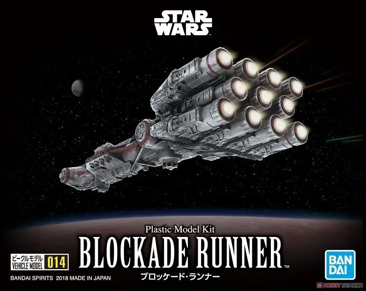 Bandai-figura de acción Original de STAR WARS para niños, modelo coleccionable de Anime, juguetes de montaje, entrega directa