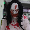 1 pieza Máscara LED de ojos brillantes para Halloween, disfraz de terror, máscara luminosa para cosplay, mascarada, cumpleaños, boda, fiesta, máscara de látex 2024 250