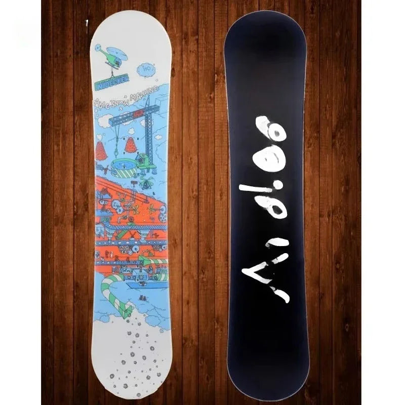 Tabla de Snowboard de Fibra de Vidrio con Estructura de Sándwich de Diseño Nuevo y Personalizado