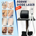 Dispositivo profesional de depilación láser con diodo de 808 nm, tecnología de enfriamiento con hielo para una aplicación indolora, para el rostro, el cuerpo y la zona del bikini, máquina de belleza para salones de esté