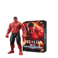 Figura de Acción de Hulk Rojo de Marvel de ZDToys, Modelo Coleccionable Móvil para Exhibición en Escritorio, Regalo de Cumpleaños