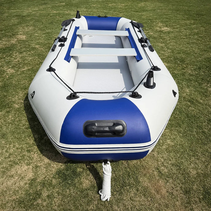 Kayak inflable del remo del barco del PVC, 3,3 m, 5 personas, bote de la canoa de pescar con los accesorios para los deportes acuáticos al aire libre
