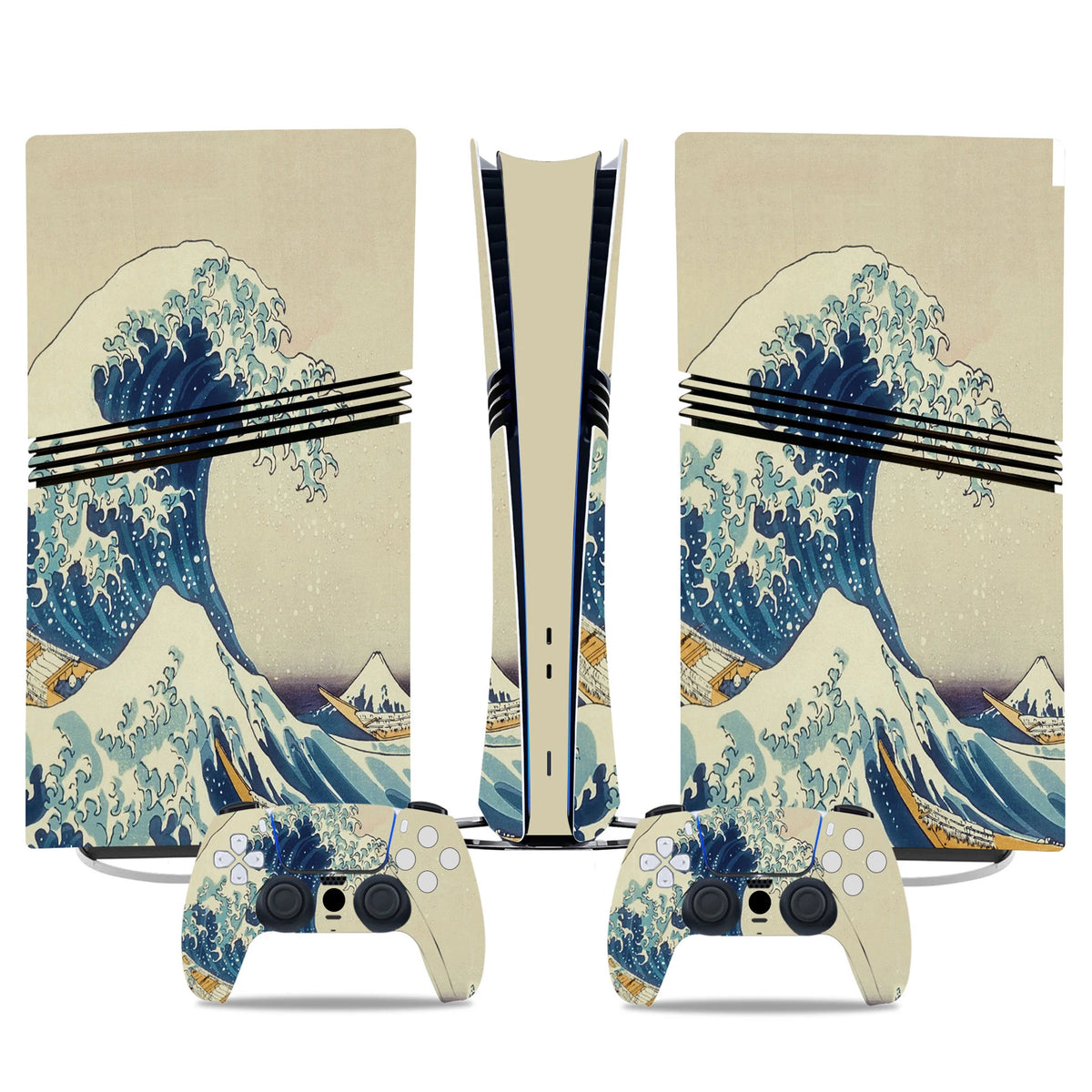 Juego completo de adhesivos protectores para consola PS5 Pro Digital y 2 mandos