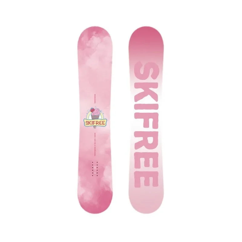 Equipo de esquí, patines y esquíes para snowboard, para hombres y mujeres, modelos profesionales y de estilo moderno.