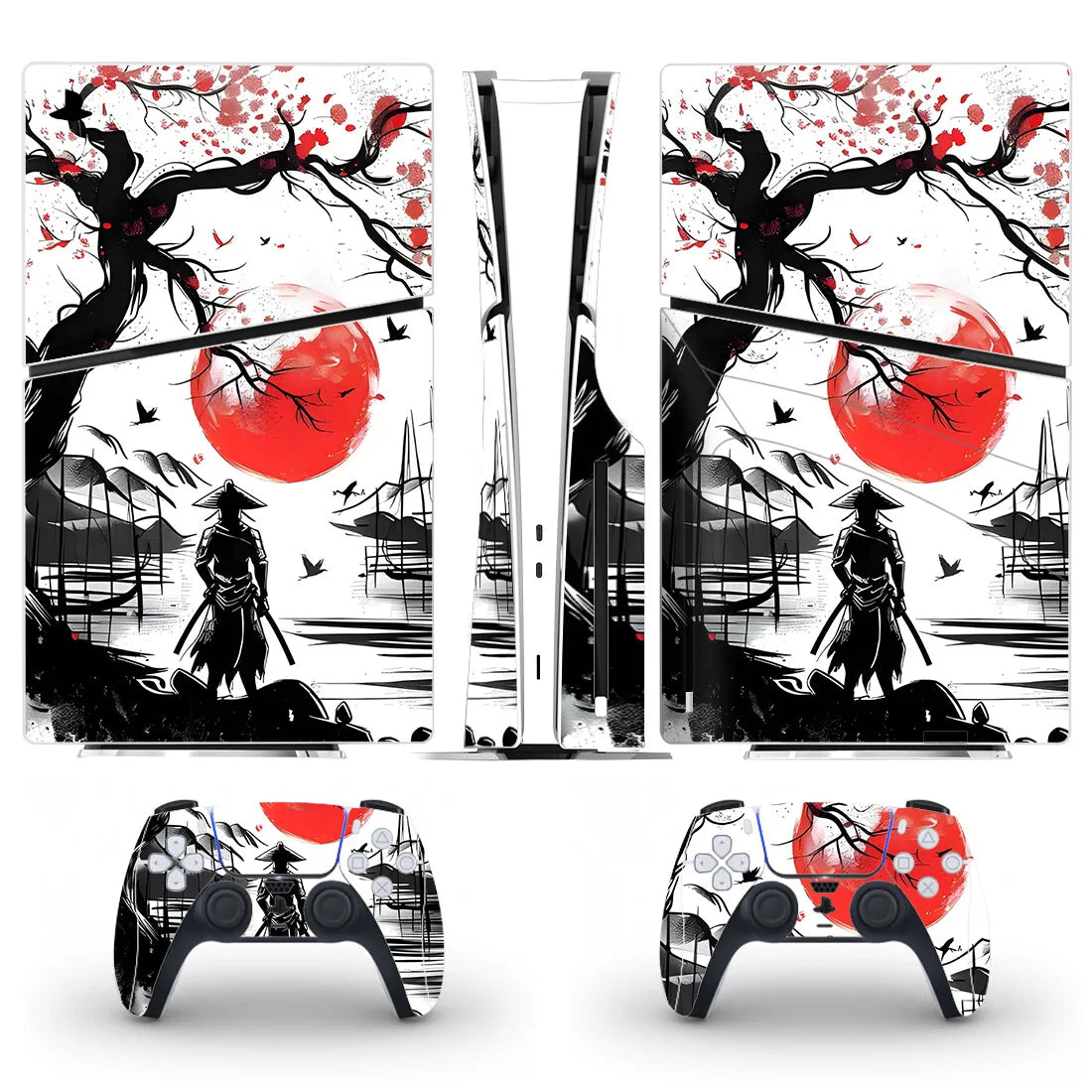 Vinilo para PS5 Slim, paisaje japonés
