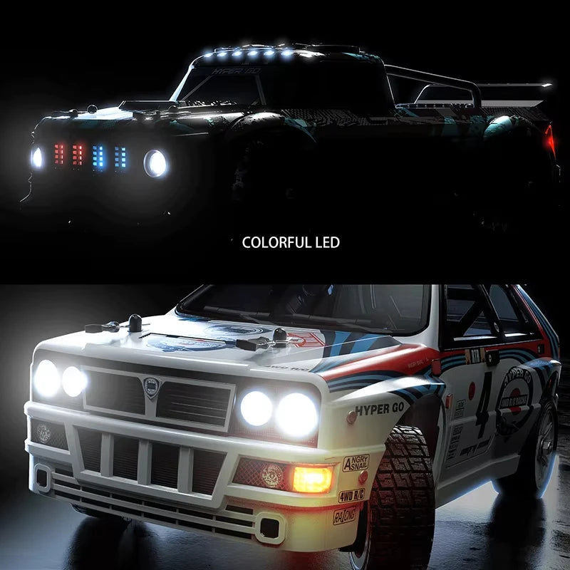 Coche teledirigido MJX Hyper Go 1:14 2.4G 4WD eléctrico de alta velocidad todoterreno Monster Truck para niños