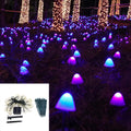 Luces solares de setas, pasarela alimentada por energía Solar, farola impermeable para exteriores, estaca de Patio, cadena de paisaje, camino Led, Patio, suelo