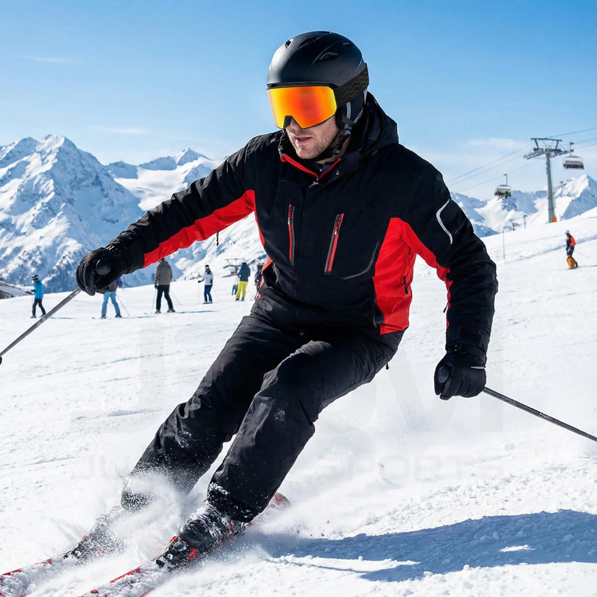 JSJM NUEVAS Gafas de Esquí Antivaho de Doble Capa para Adultos, Gafas para Moto de Nieve, Deportes al Aire Libre, Nieve, Snowboard, Máscara de Esquí, UV400, REGALOS