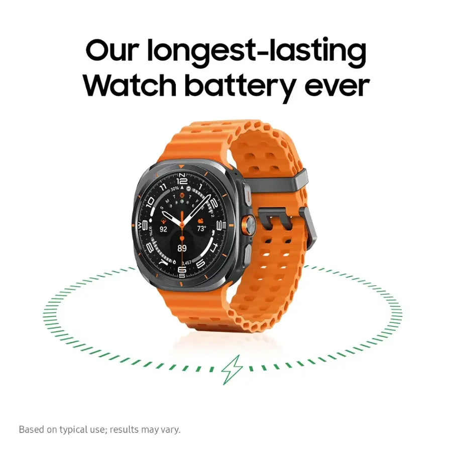 Samsung Galaxy Watch Ultra, Super AMOLED, 1.5 pulgadas, Exynos W1000 (3 nm), 590 mAh, versión LTE, reloj inteligente