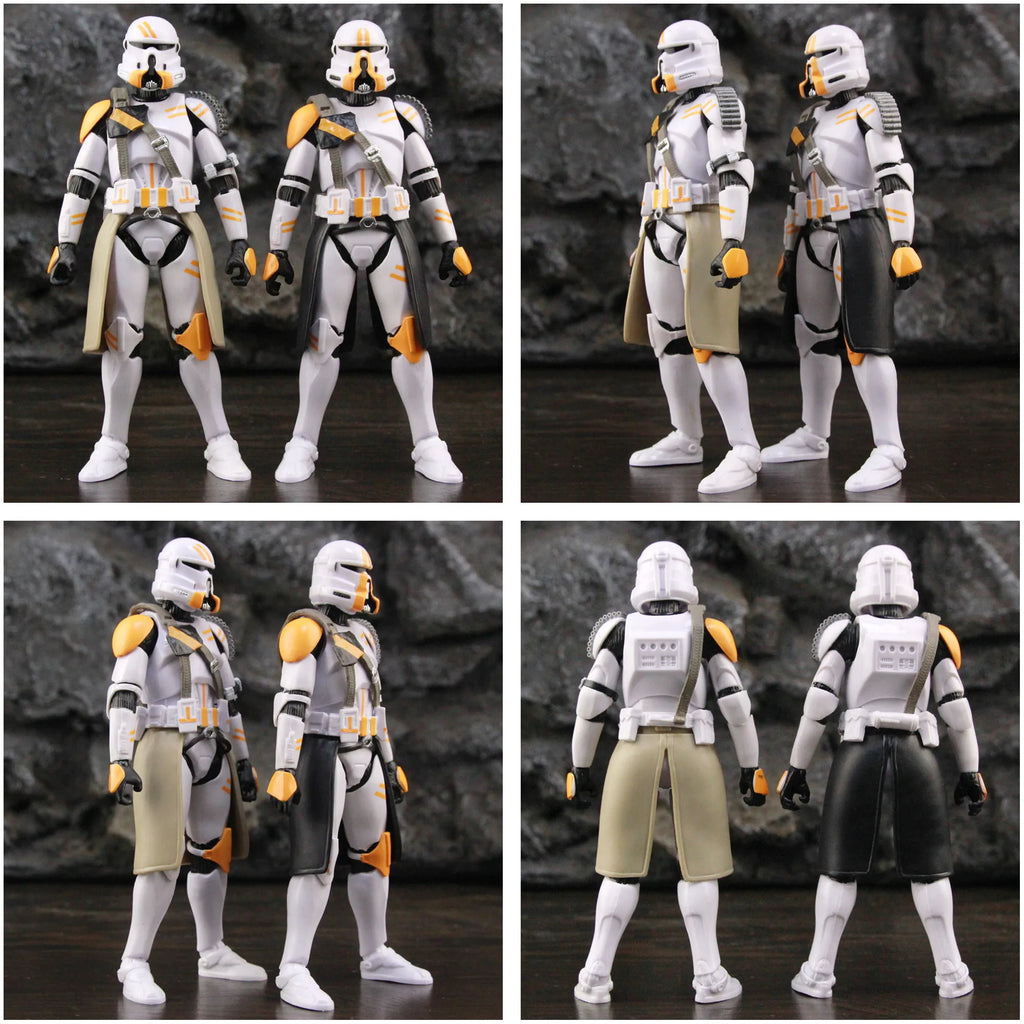 Star Wars 212 ° Batallón de ataque 2a empresa aerotransportada Sniper Trooper 6 "figura de acción muñeca personalizada modelo juguetes clonados