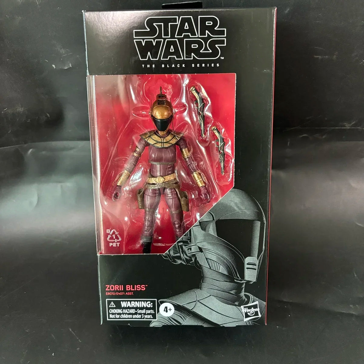 Hasbro Star Wars serie negra Obi-Wan Darth Vader Cal Kestis Boba Fett Luke Mandalorian figura de acción modelo juguete para regalo