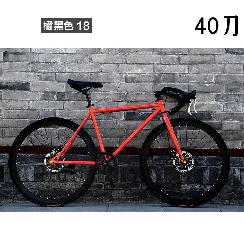 Bicicleta de carretera Bike Live Fly para hombre, modelo deportivo completo, superligera, con freno de disco, neumáticos sólidos de 24" y 26", bicicleta de carretera de carbono para adultos