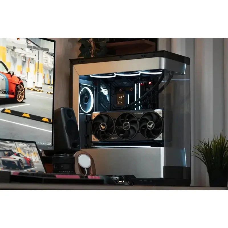 AOTESIER PC de Juego Personalizado de Alta Gama I9 14900K R9 9950X3D RTX 32GB RAM Tarjeta Gráfica de 16G SSD de 512G Win11 Computadora de Escritorio para Juegos