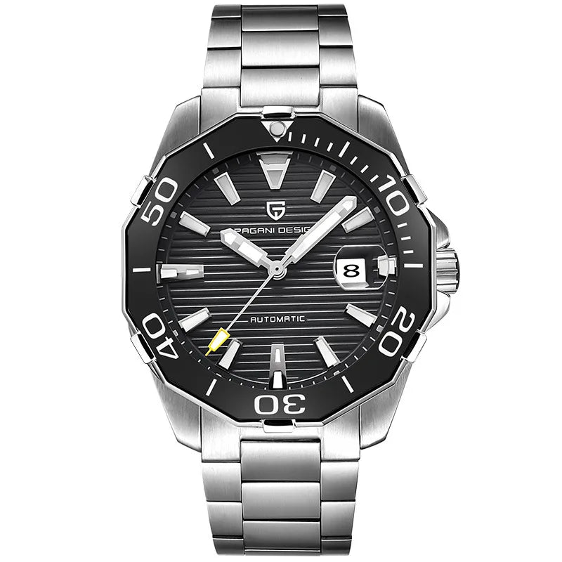 2025 Nueva Marca PAGANI DESIGN 1617 Relojes Mecánicos Deportivos Militares para Hombre Impermeables de Acero Inoxidable Reloj de Lujo de Marca Superior para Hombre