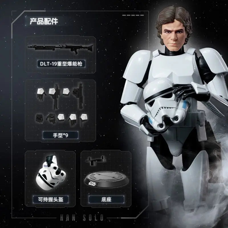 BLOKEES Star Wars, figura de acción articulada del clon Anakin Skywalker, modelo para ensamblar, juguete coleccionable, regalo.