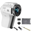 Cámara de Video 8K para Vlogging con Función Picture-in-Picture, WiFi, Zoom Óptico 8X, Visión Nocturna IR, Cámara DV Portátil