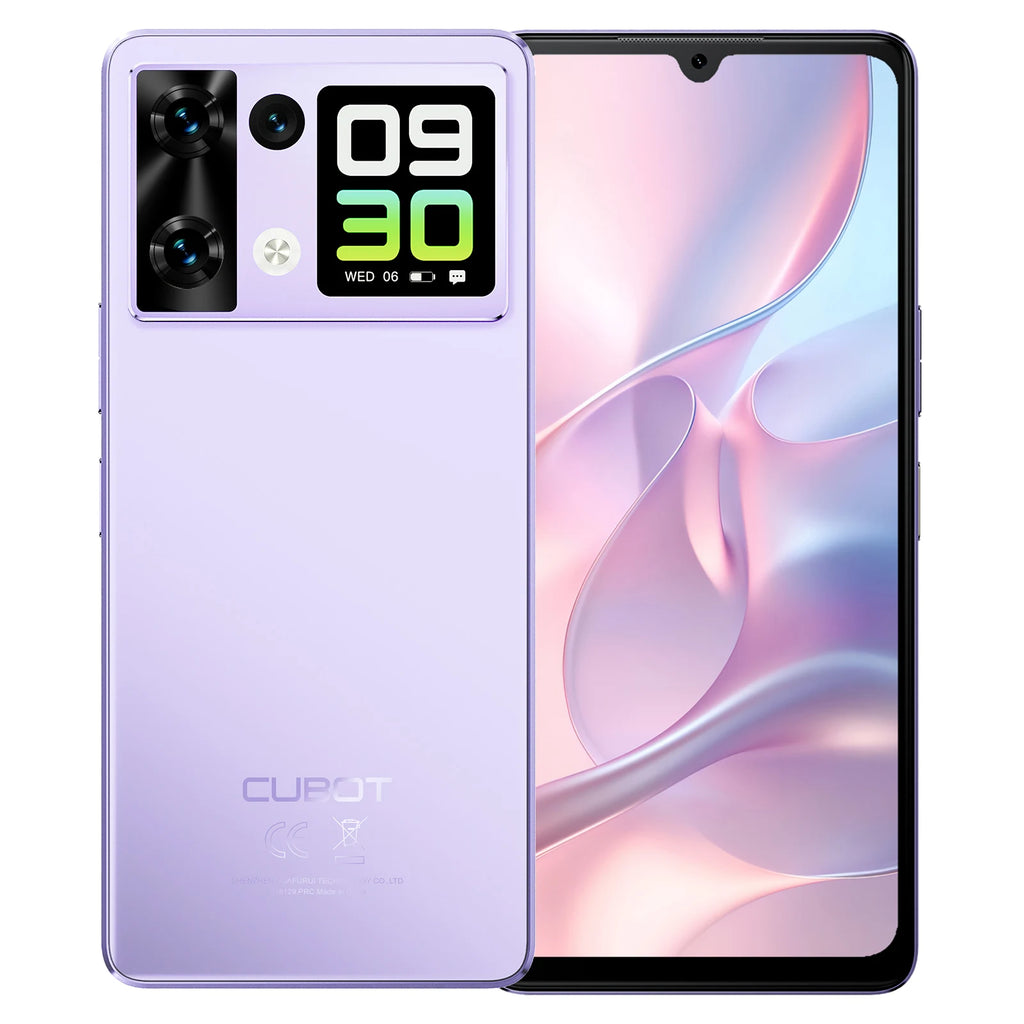Smartphone Android Cubot P90, G100 Octa-core, 2.2GHz, altavoces duales, 24GB+256GB, pantalla de 6.88" a 120Hz, 64MP, 5100mAh, NFC, teléfono 4G