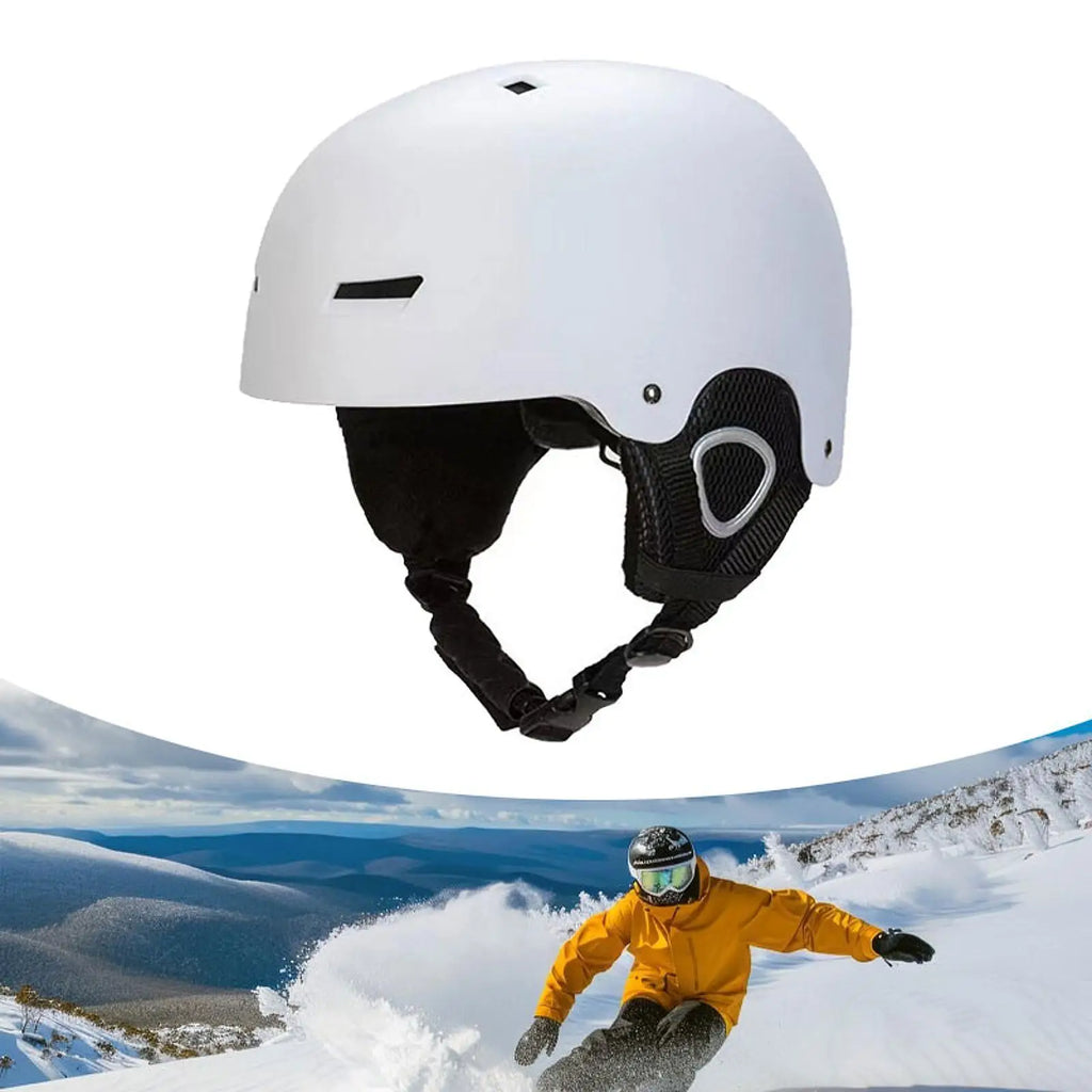 Casco de esquí, casco de snowboard, mejor amortiguación, equipo para la cabeza, accesorios para esquí, casco deportivo para patinaje y snowboard, para hombres y mujeres.