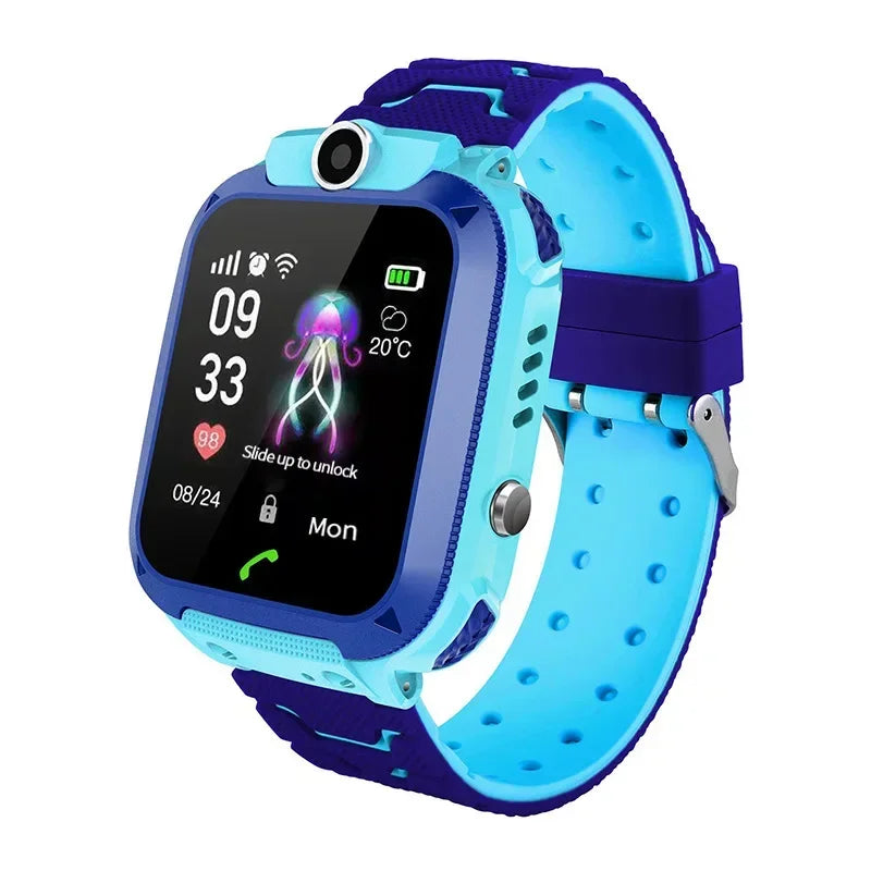 Nuevo reloj inteligente 5G con GPS para niños 2026, llamadas SOS, tarjeta SIM, ubicación y cámara, reloj infantil para niños y niñas
