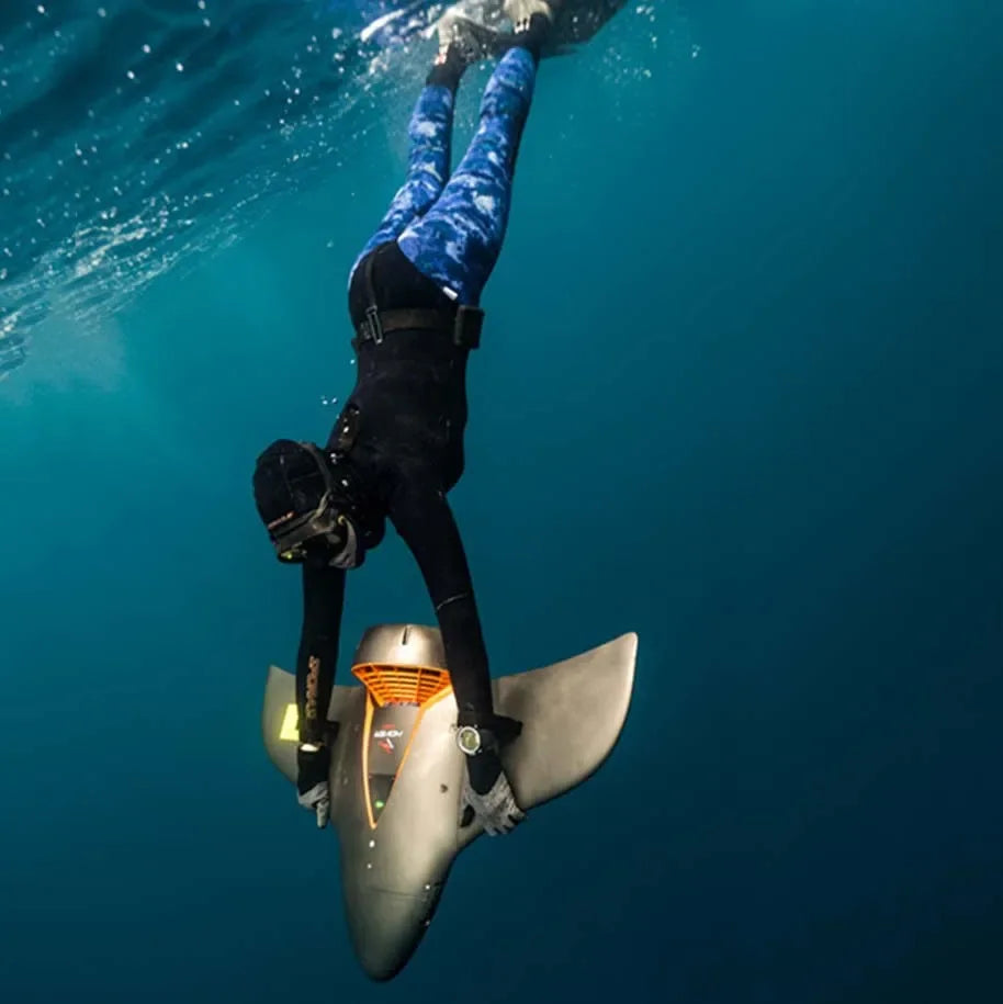 Dron portátil para fotografía subacuática, equipo de buceo, artículos deportivos acuáticos, snorkel, propulsor eléctrico
