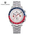 Reloj de lujo para hombre PAGANI DESIGN Moon 2026, cronógrafo de cuarzo, cristal de zafiro AR, mecanismo japonés VK63, reloj deportivo luminoso