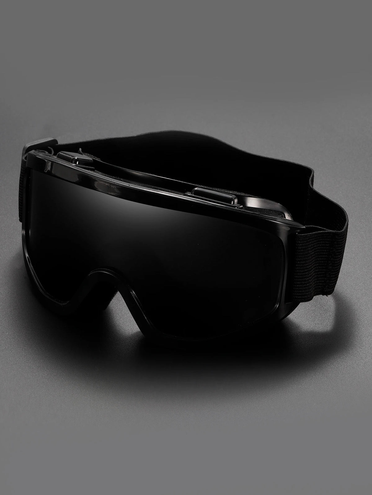 Gafas de esquí de una sola pieza con montura grande para uso diurno y nocturno, acolchadas, a prueba de viento, para esquí individual y snowboard, de alta definición para montañismo