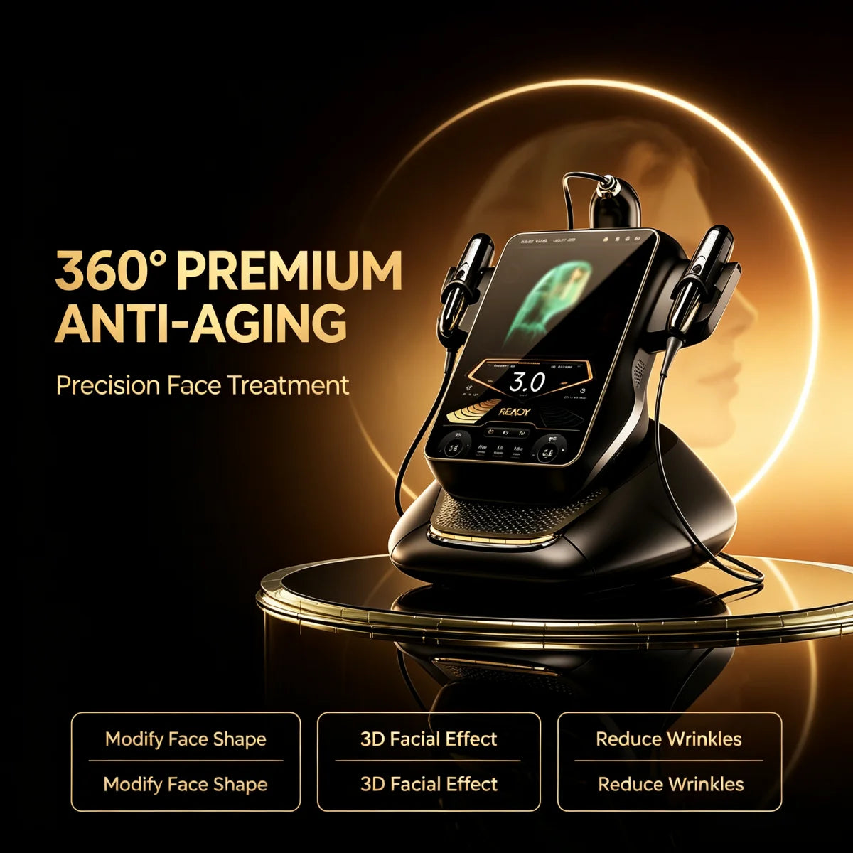 La nueva máquina 360MAX 25D HiFU, con tecnología 3 en 1, para el adelgazamiento facial no invasivo, el tratamiento antiedad y el reafirmamiento corporal.