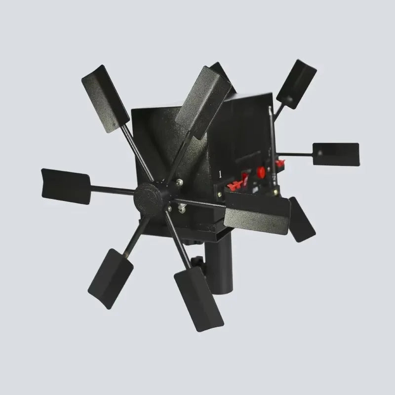Máquina de Chispas Frías de Doble Rueda para Pirotecnia, Bodas, Eventos, Festivales, con Control Remoto