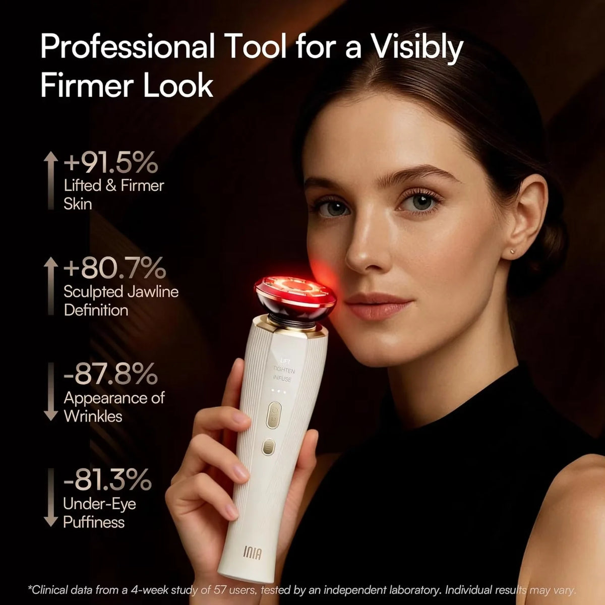 Dispositivos de Belleza 3 en 1 para Masaje Facial y de Cuello, Masajeadores Oculares, Reafirmantes de Piel, Carga USB, Máquina de Lifting Facial