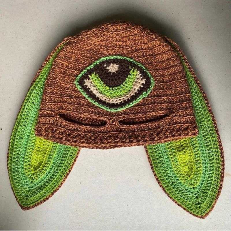 Gorro de orejas de animales de dibujos animados para niñas, máscara a prueba de viento, gorro de Snowboard cálido de invierno, Cosplay de Halloween