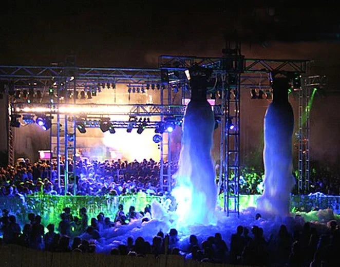 Cañón de Espuma Profesional para Efectos Escénicos de 3000w, Máquina de Espuma Eléctrica para Eventos Grandes, Piscinas y Fiestas de Verano