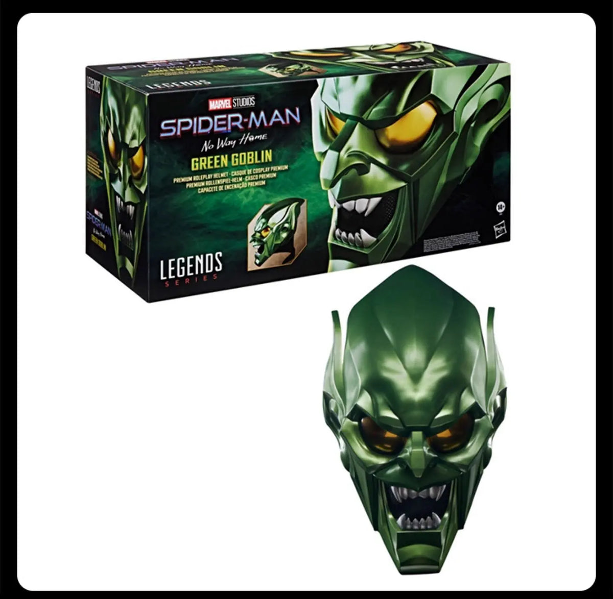 Casco del Goblin Verde, Serie Original Legend, Máscara de Cosplay de No Way Home, Artículo de Colección, Regalo para Fanáticos