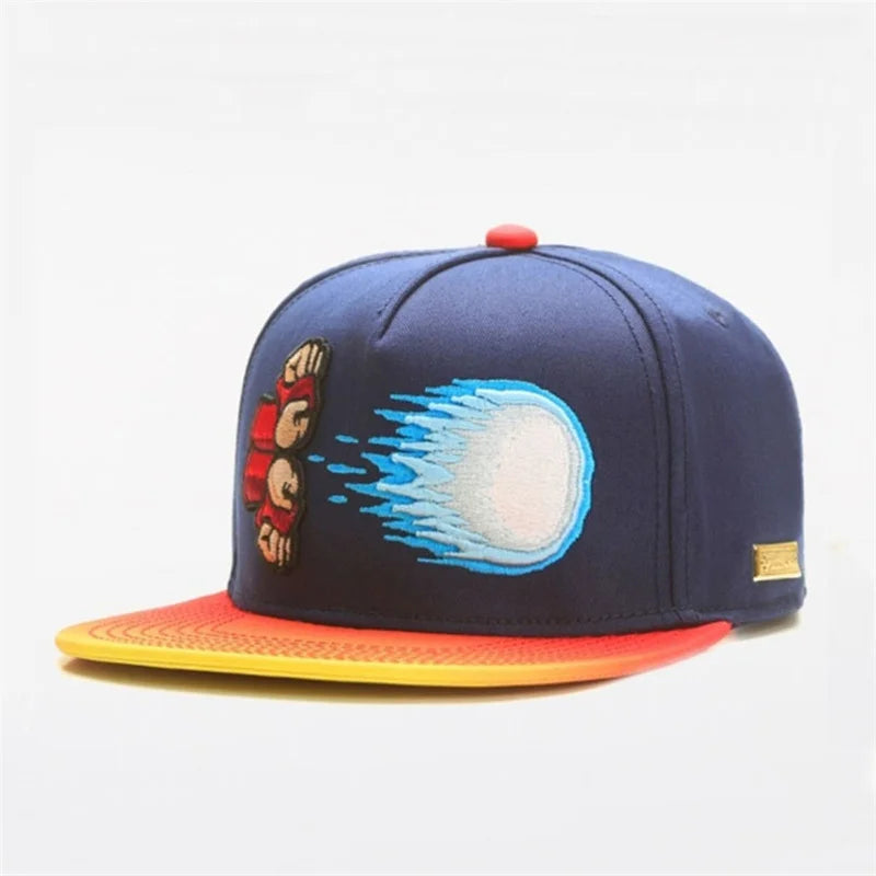Nuevas ofertas populares, gorra de béisbol bordada para hombres y mujeres, de algodón, visera plana, para exteriores, estilo hip hop, camionero, snapback, gorra de papá, gorras