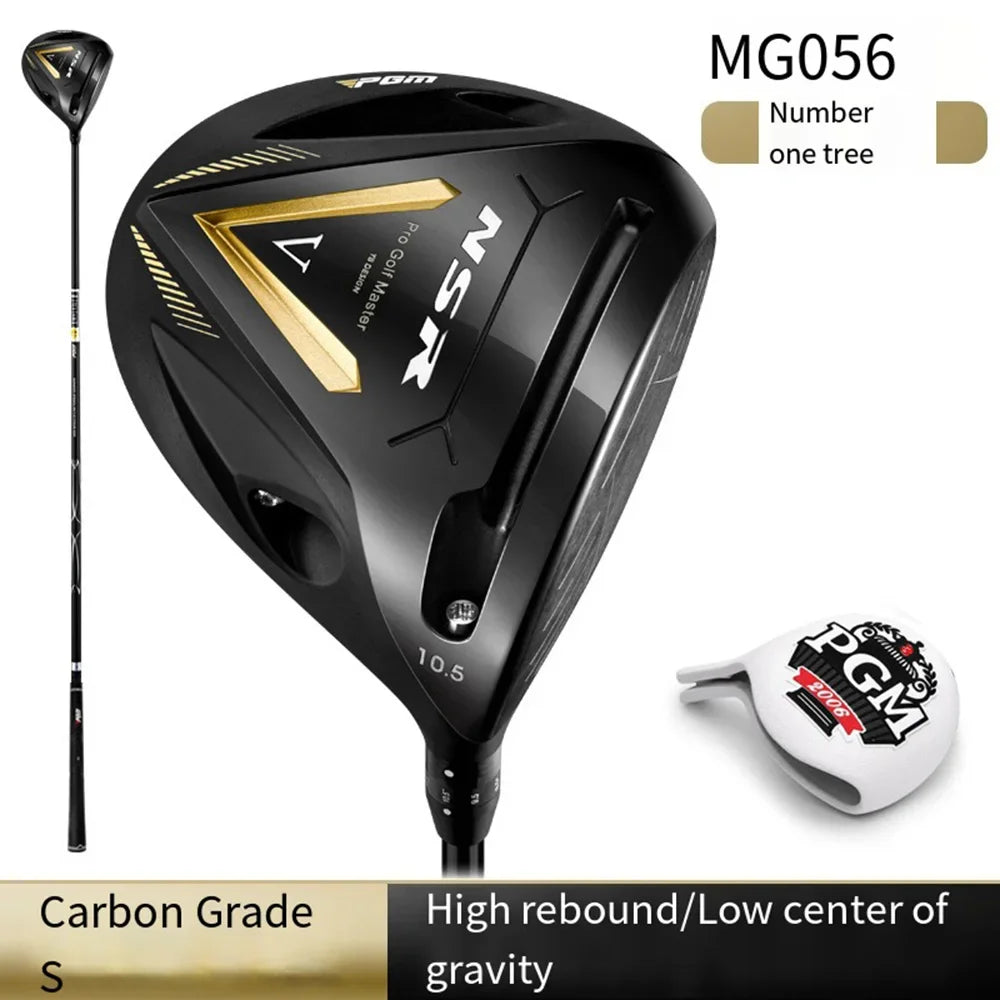 PGM Golf Club Controlador de conductor para hombres Alto rebote Centro de gravedad bajo Controlador de titanio Juego de madera de carbono MG056