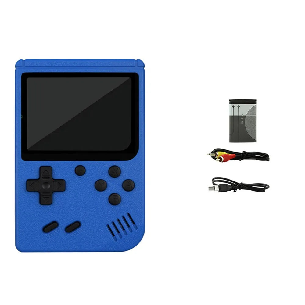 Consola de videojuegos retro con pantalla LCD de 2.4 pulgadas, 400 juegos integrados, consola de juegos portátil de bolsillo, regalo de Navidad