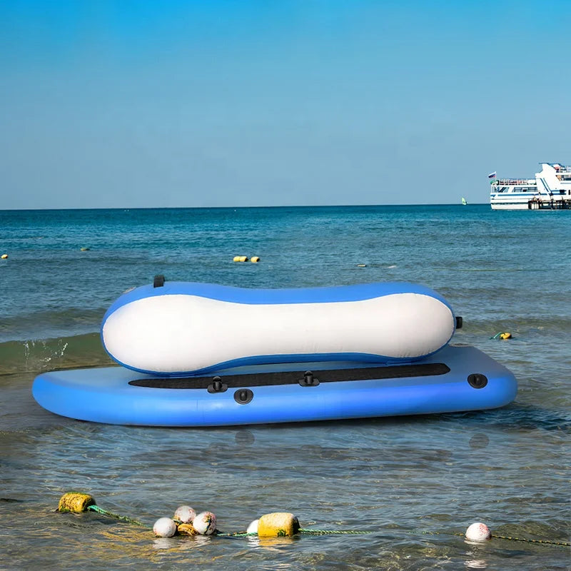 Moto Acuática Inflable Eléctrica, Bote a Motor Flotante Portátil DWF