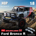 Mjx H8P - Coche de Control Remoto de Alta Velocidad sin Escobillas, Coche de Escalada RC Profesional, Vehículo Todoterreno con Tracción en las Cuatro Ruedas a Escala 1:8, Juguete de Coche RC