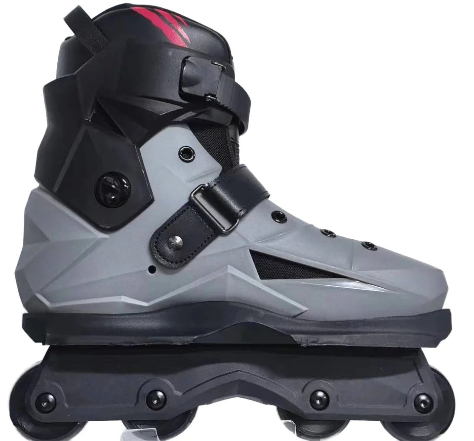Patines en Línea Agresivos de Alto Rendimiento para Adultos, Patines de Ruedas con Ruedas Duraderas, Diseño de Deslizamiento Suave