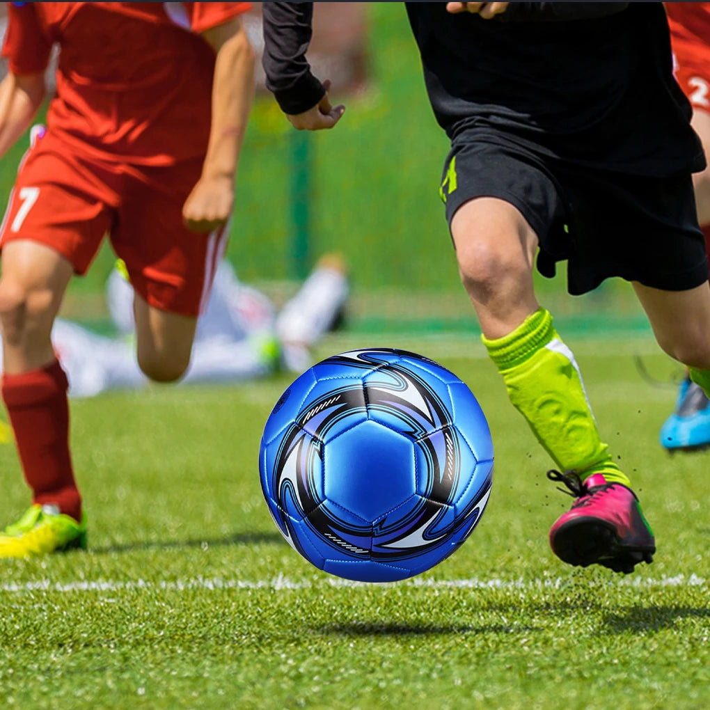 Balón de fútbol de tamaño estándar 5, a prueba de fugas, ropa de fútbol para el Campus, resistente al desgaste, nuevo balón de fútbol de goma, fútbol elástico