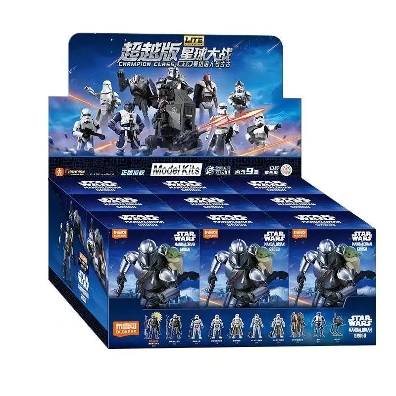 Blokees Star Wars Galaxy Edition Vol.3: Colección de Juguetes de Héroes con Marcajes de la Fuerza, Caja Sorpresa, Figura de Acción para Niños, Regalo