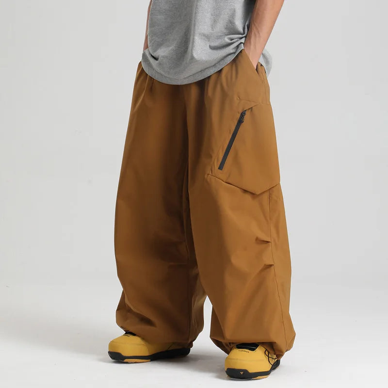 Pantalones de Nieve Holgados para Hombre y Mujer 2026, Pantalones Deportivos para Snowboard y Esquí, Impermeables, Resistentes al Viento, Aislantes, Transpirables para Adultos