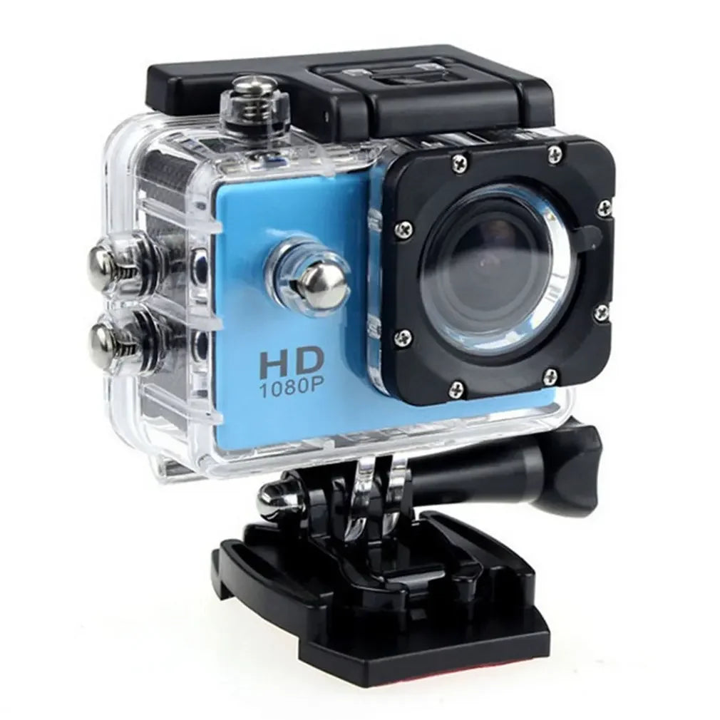 Cámara de acción Digital impermeable de 2,0 "HD 1080P / 24fps cámara de vídeo Sensor CMOS lente gran angular 1080P cámara deportiva Profesional