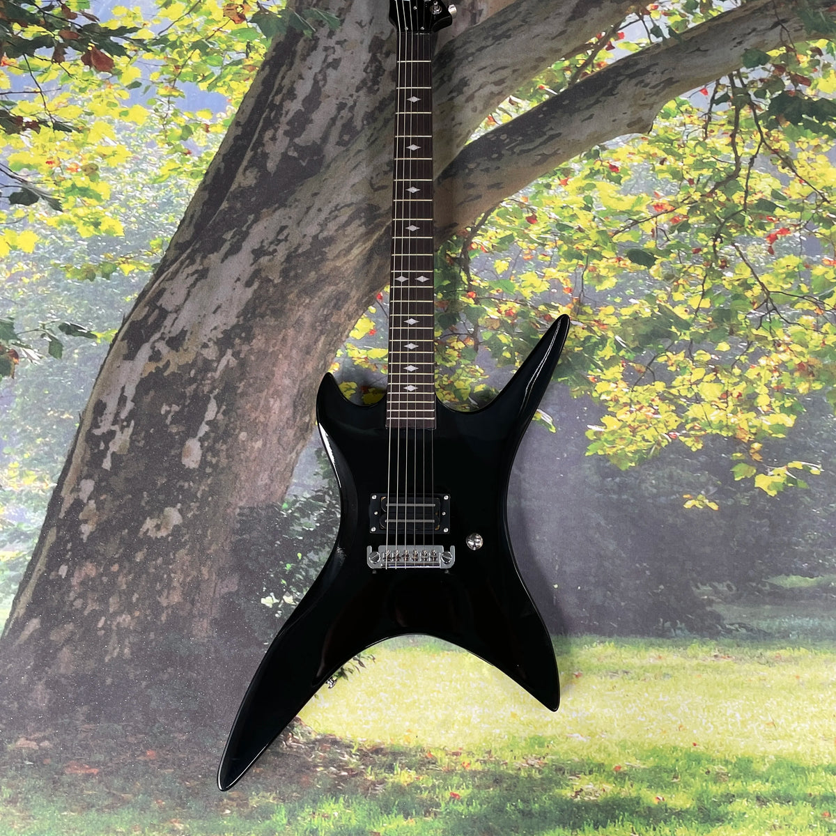 Guitarra eléctrica de puente fijo sin afinación, guitarras de bajo de cuerpo sólido, guitarra eléctrica profesional de alta resistencia para speed-picking.