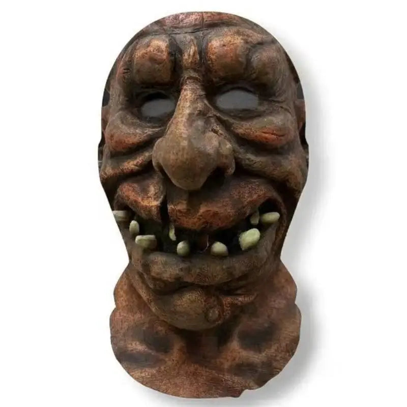 1 unidad de cubrecabeza con estampado de calavera de Halloween, máscara facial transpirable y protectora contra el sol con visibilidad, cubrecabeza para fiestas y festivales