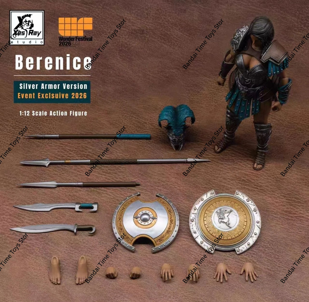 [EN STOCK] Figura de Acción XesRay Fight for Glory 1/12, Combatientes Ola 6, Cassia, Berenice, Medocus, El Modelo de Anime Tracio